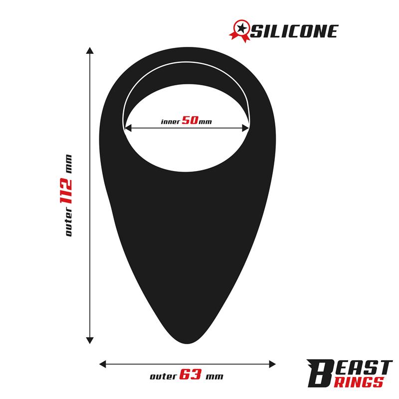 Tear Silicone Ring 50 mm