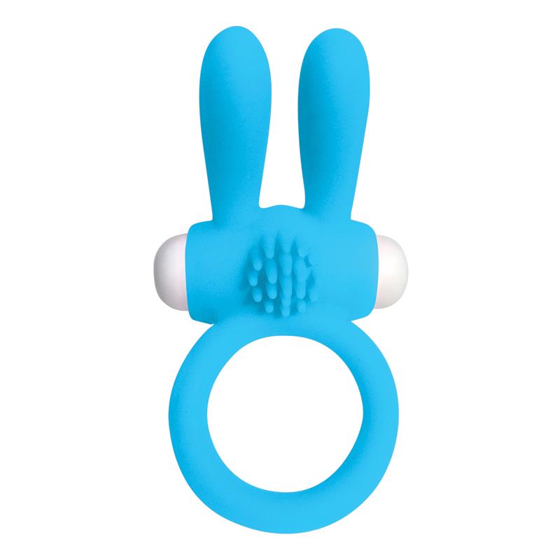 Neon Rabbit Ring Blue