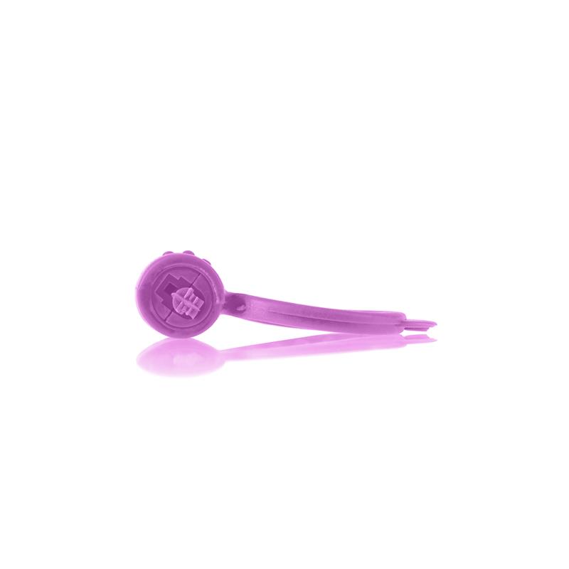 Neon Vibrating Cockring Purple
