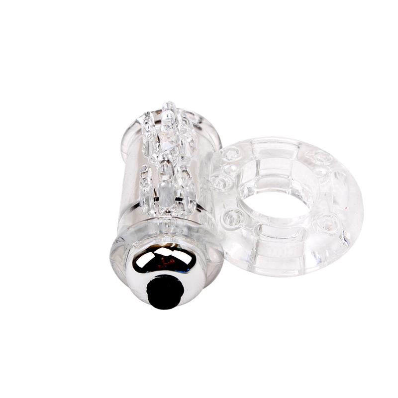 Vibrating Bull Ring-Clear