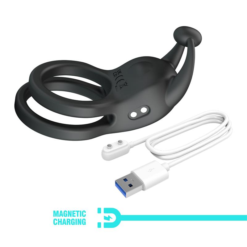 Goodwin Vibrating Double Cock Ring