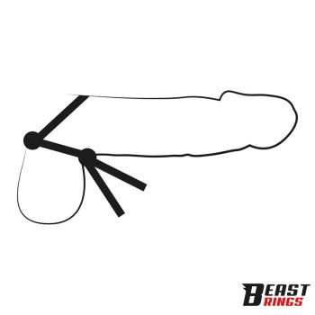 Lasso Adjustable Silicone Cock Ring