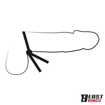 Lasso Adjustable Silicone Cock Ring