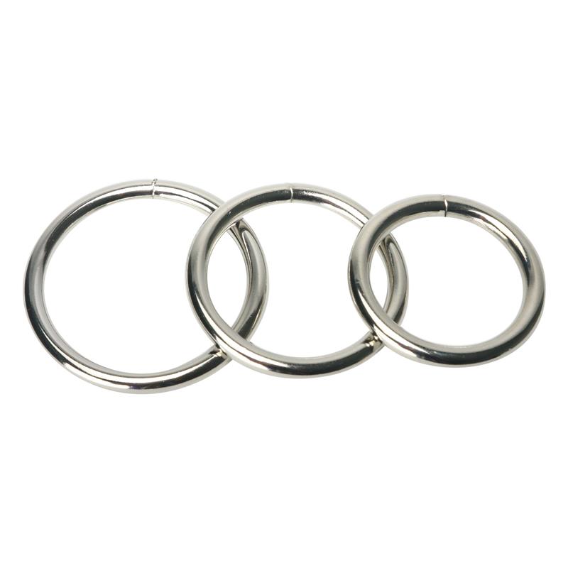Trine Set of 3 Steel C-Ring