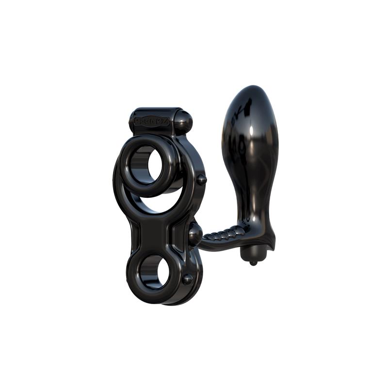 Fantasy C-Ringz Ironman Ass-Gasm Black