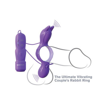 Fantasy C-Ringz  His and Hers Ultimate Rabbit Purple