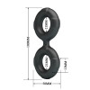 Radwan Double Cock Ring Silicone Mod 19