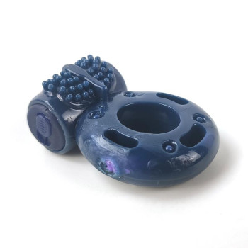 Vibrating Penis Ring Blue