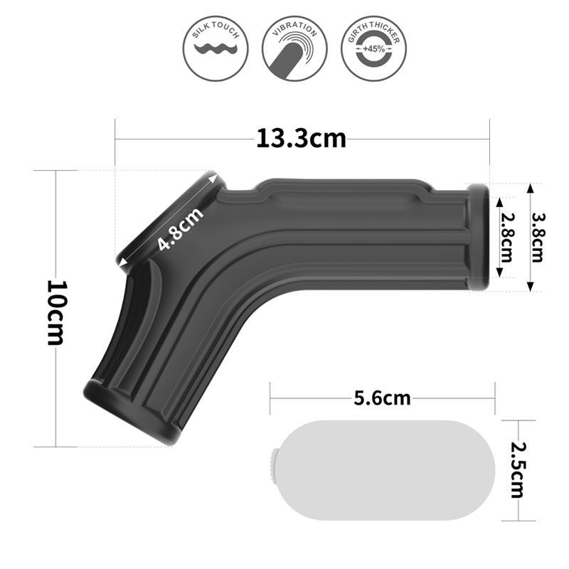 Vibrating Ring for Penis and Scrotum Ridge Knights