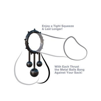 Fantasy C-Ringz Original Ball Banger Black