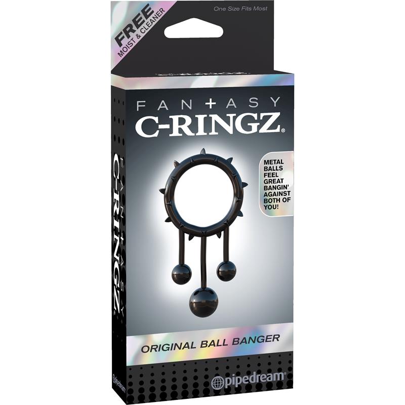 Fantasy C-Ringz Original Ball Banger Black