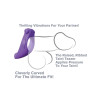 Fantasy C-Ringz Vibrating Silicone Taint-Alizer Purple