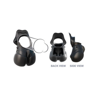 Fantasy C-Ringz Anillo con Protecci?n de Test?culos Color Negro