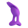 Silas Vibrating Penis Ring Purple