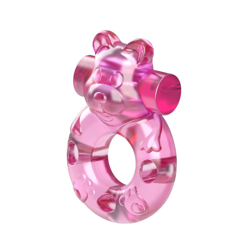 Cock Ring with Vibrating Bullet Bear