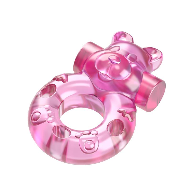 Cock Ring with Vibrating Bullet Bear