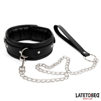 sponge collar with leash