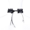 Collar with Bow, Bell and Lace