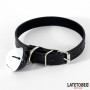 Collar with Bell Black Adjustable