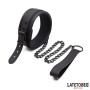 Set Collar and Leash Neoprene Black