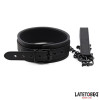 Set Collar and Leash Neoprene Black