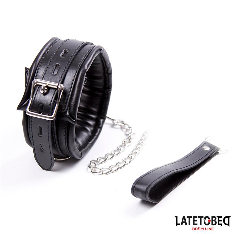Padded Collar with Leash