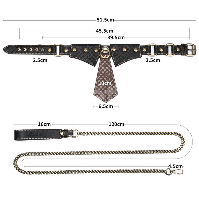 Rebellion Reign Collar with Chain