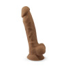 Dildo Dual Density Mod. 1 - 7 Caramel
