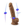 Dildo Dual Density Mod. 1 - 7 Caramel