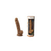 Dildo Dual Density Mod. 1 - 7 Caramel