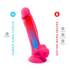 Dildo Dual Density Mod. 1 - 9 Pink