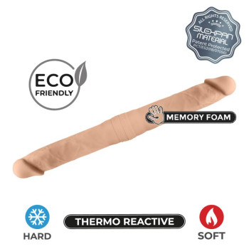 Double Dildo Dual Density Double Dong S flesh