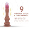 Thrusting and Vibrating Dildo