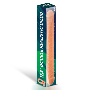 Trent Double Realistic Dildo Flesh 17,3 - 44 cm