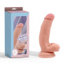 Pornographer Liquid Silicone Dual-Density Realistic Dildo 17.6 cm.