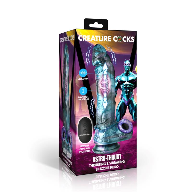Astro-Thrust Thrusting and Vibrating Dildo