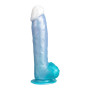 Liquid Silicone Angel Blue Dildo 8
