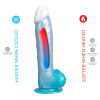 Liquid Silicone Angel Blue Dildo 8