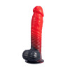 Liquid Silicone Devil Red Dildo 8