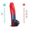 Liquid Silicone Devil Red Dildo 8