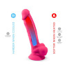 Vibrating Dual Density Dildo Mod 1 - 8