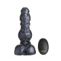 Cyborg Cock Thrusting and Vibrating Metal Dildo