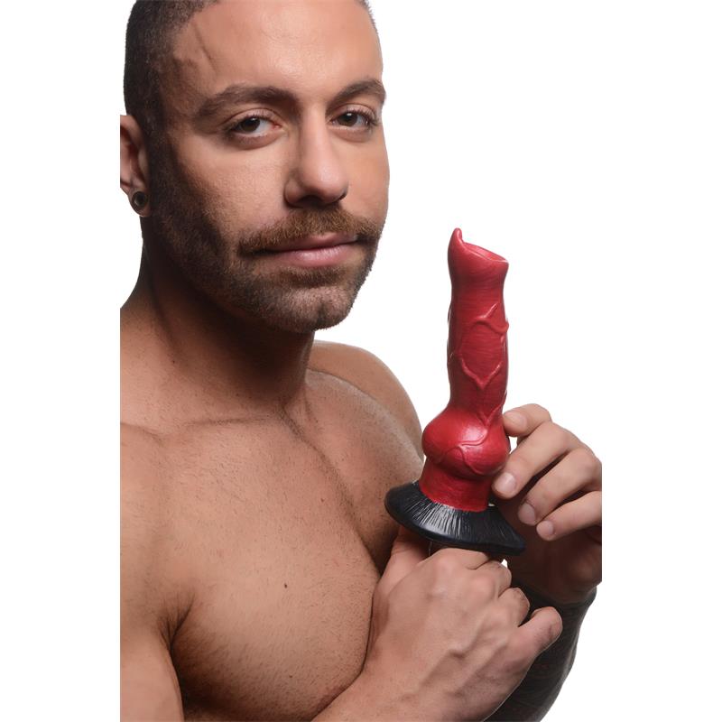 Hell-Hound Canine Silicone Dildo 19 cm - 7.5
