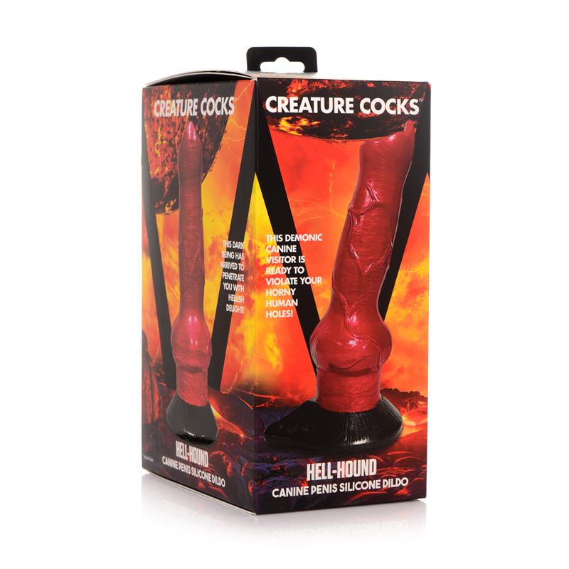 Hell-Hound Canine Silicone Dildo 19 cm - 7.5
