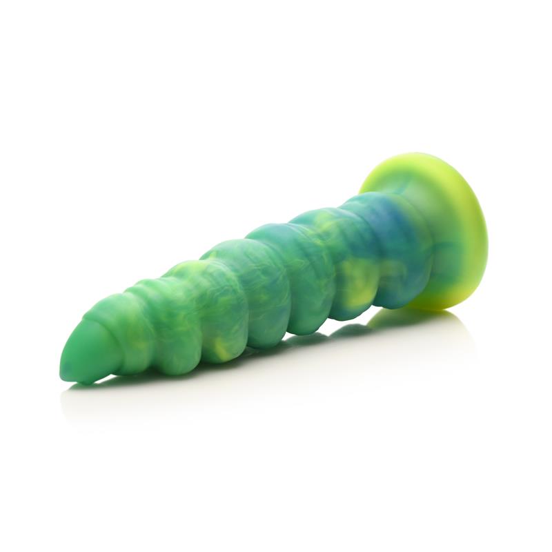 Squirmer Thrusting and Vibrating Dildo with Remote Silicone