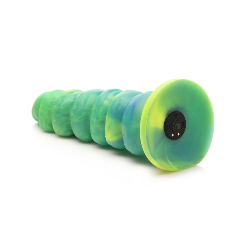 Squirmer Thrusting and Vibrating Dildo with Remote Silicone