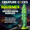 Squirmer Thrusting and Vibrating Dildo with Remote Silicone