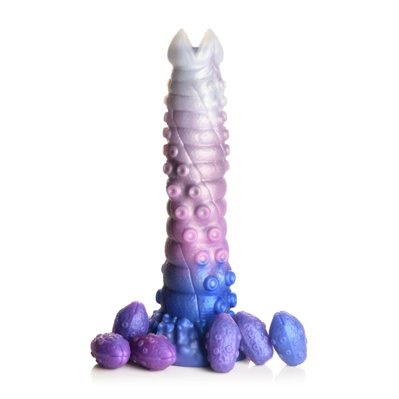 Tenta-Queen Ovipositor Dildo with 6 Eggs
