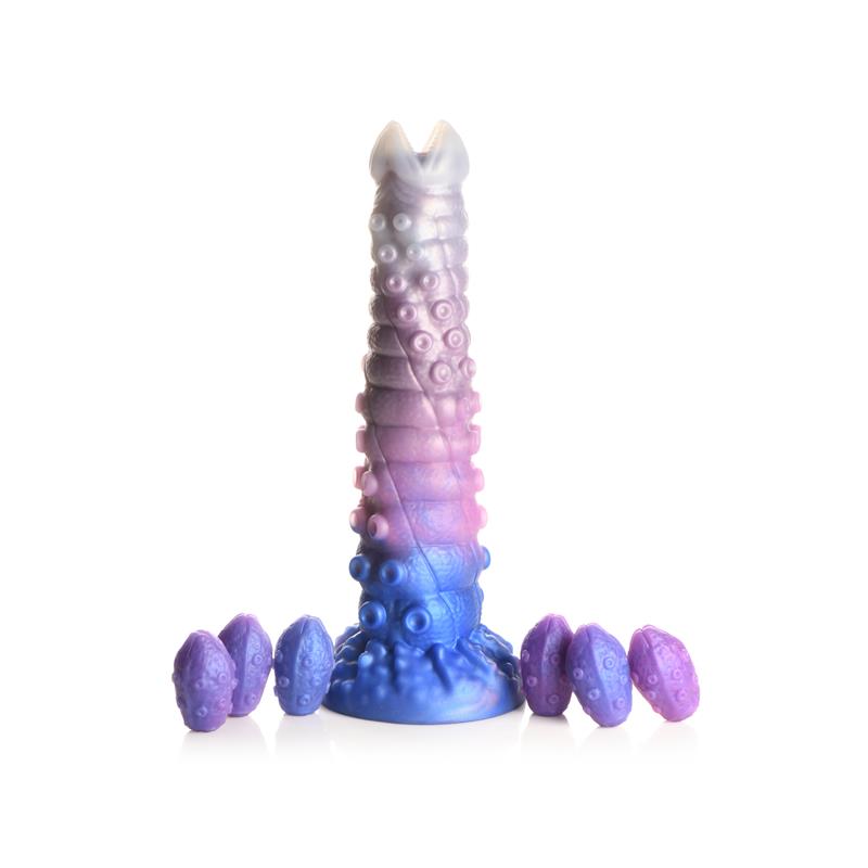 Tenta-Queen Ovipositor Dildo with 6 Eggs