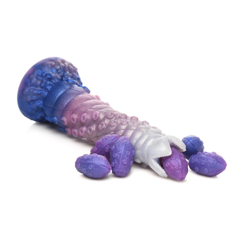 Tenta-Queen Ovipositor Dildo with 6 Eggs